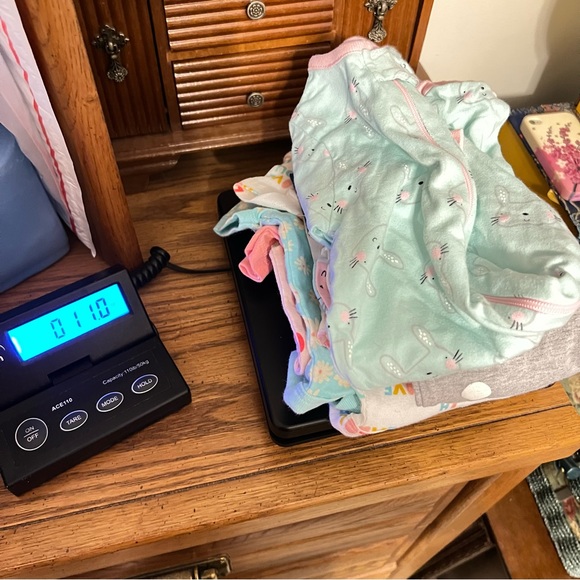 Newborn Girl Clothing Bundle Sleepers Mittens Organic Cotton Onesies Colorful - Picture 6 of 7